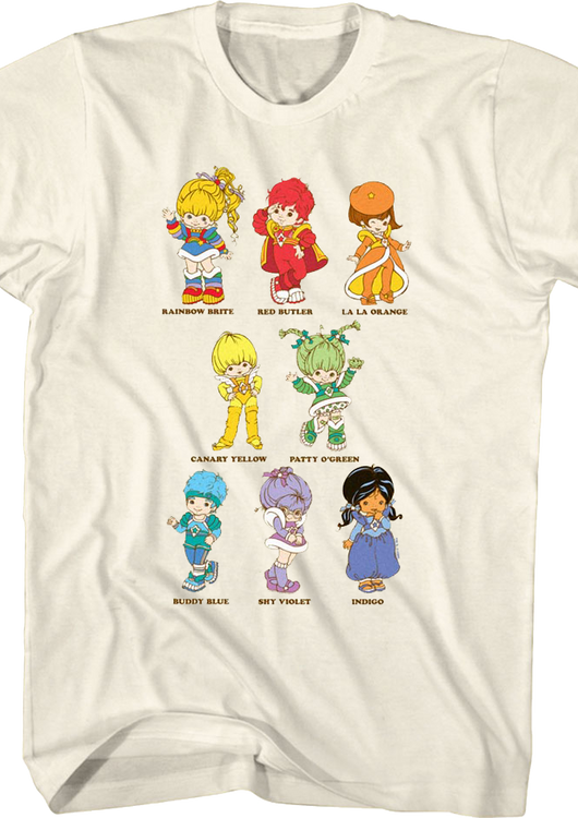 The Color Kids Rainbow Brite T-Shirt - main product image