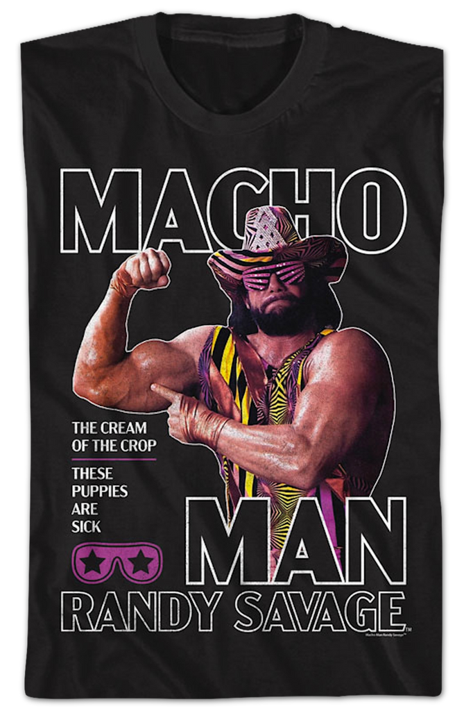 The Cream Of The Crop Flex Macho Man Randy Savage TShirt