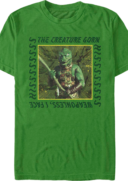 The Creature Gorn Star Trek T-Shirt - main product image