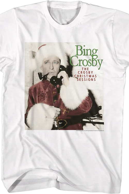 The Crosby Christmas Sessions Bing Crosby T-Shirt - main product image