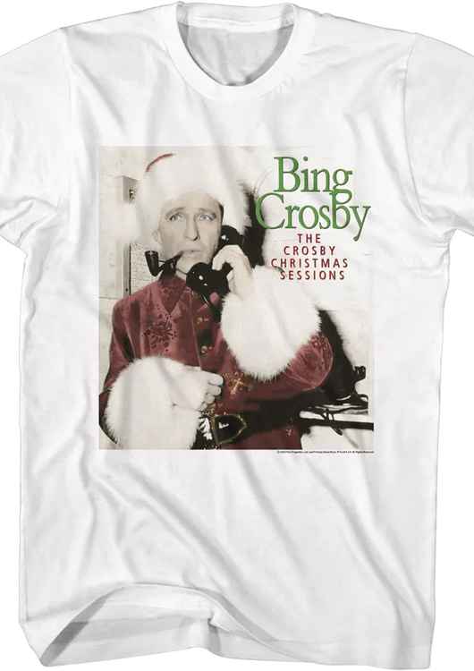 The Crosby Christmas Sessions Bing Crosby T-Shirt - main product image