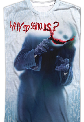 The Dark Knight The Joker Why So Serious? DC Comics T-Shirt