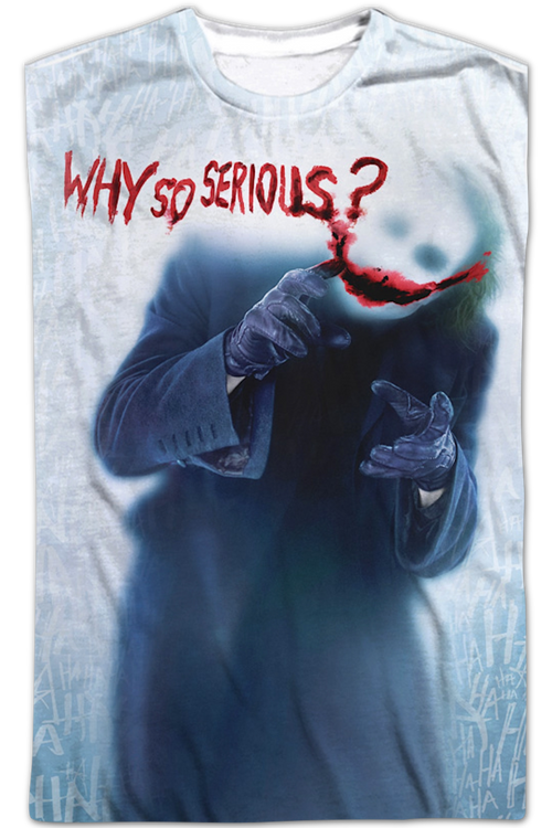 The Dark Knight The Joker Why So Serious? DC Comics T-Shirtmain product image
