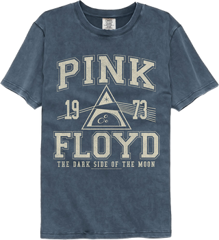 Pink Floyd – T-Shirt Donna Dark Side Of The Moon Splatter, Colore Nero, 100% Cotone