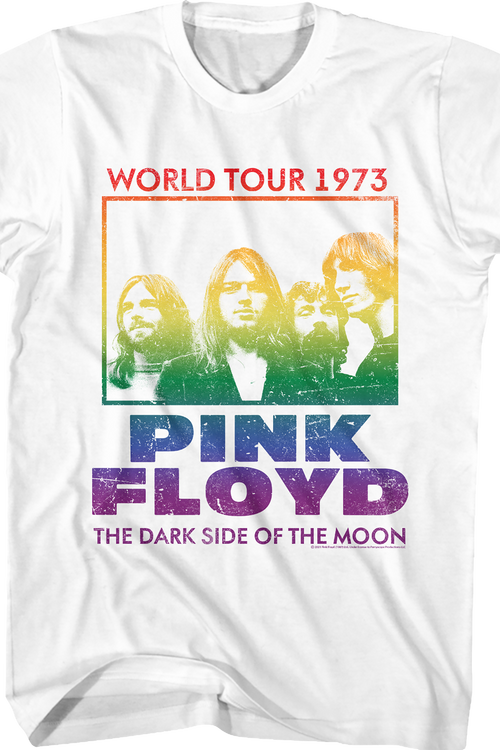 The Dark Side of the Moon World Tour Pink Floyd T-Shirtmain product image