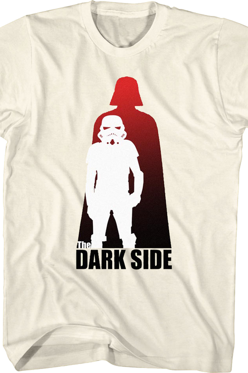 The Dark Side Shadow Star Wars T-Shirtmain product image