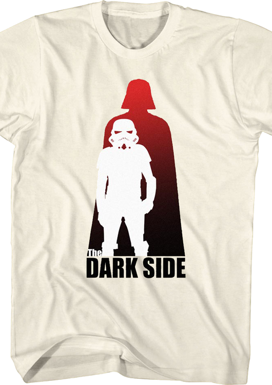 The Dark Side Shadow Star Wars T-Shirt - main product image