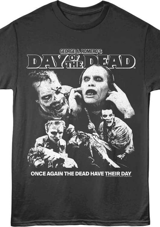 The Dead Have Their Day Collage Day Of The Dead T-Shirt - main product image