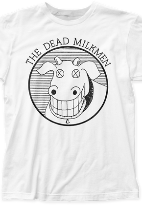 The Dead Milkmen Cow Logo T-Shirt
