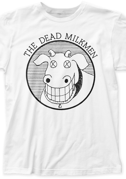The Dead Milkmen Cow Logo T-Shirt - main product image