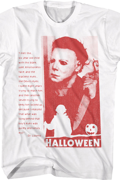 The Devil's Eyes Halloween T-Shirtmain product image
