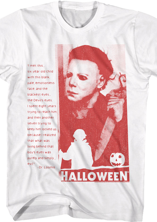 The Devil's Eyes Halloween T-Shirt - main product image