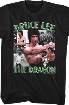 The Dragon Collage Bruce Lee T-Shirt