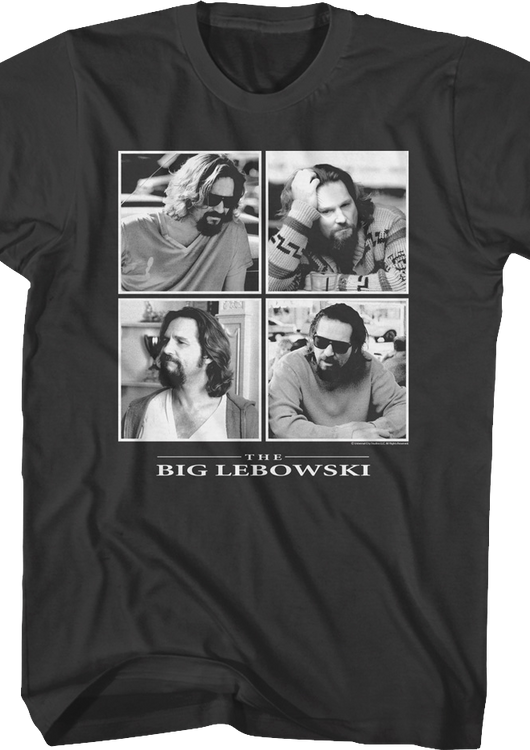 The Dude Collage Big Lebowski T-Shirt - main product image