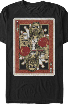 The Dude Playing Card Big Lebowski T-Shirt