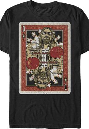 The Dude Playing Card Big Lebowski T-Shirt