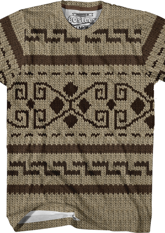 The Dude's Sweater Big Lebowski T-Shirt - main product image