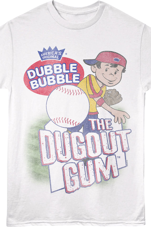 The Dugout Gum Dubble Bubble T-Shirtmain product image