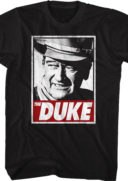 The Duke Poster John Wayne T-Shirt - main product image