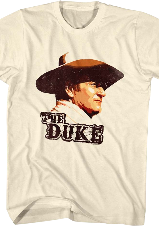 The Duke Profile John Wayne T-Shirt - main product image