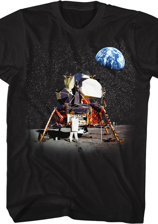 The Eagle Has Landed NASA T-Shirt - main product image
