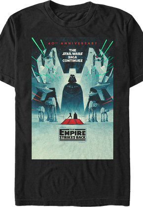 The Empire Strikes Back 40th Anniversary Star Wars T-Shirt