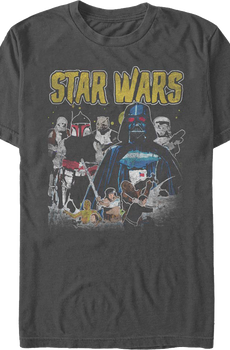 The Empire Strikes Back Collage Star Wars T-Shirt