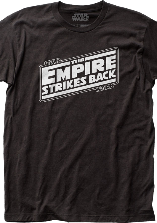 The Empire Strikes Back Logo Star Wars T-Shirt - main product image