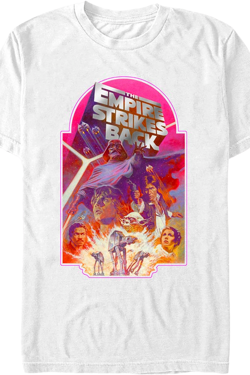 The Empire Strikes Back Vintage Poster Star Wars T-Shirtmain product image