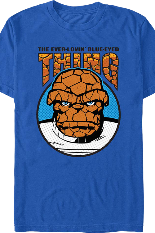 The Ever-Lovin' Blue-Eyed Thing Fantastic Four T-Shirtmain product image
