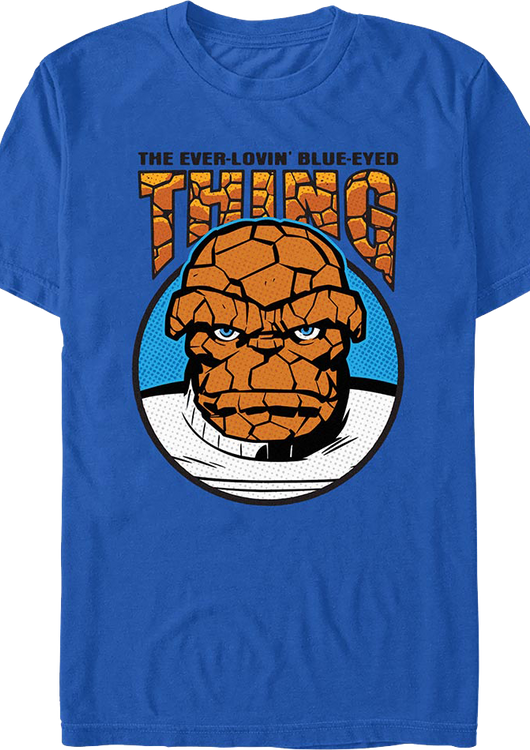 The Ever-Lovin' Blue-Eyed Thing Fantastic Four T-Shirt - main product image