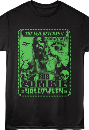 The Evil Returns Rob Zombie T-Shirt