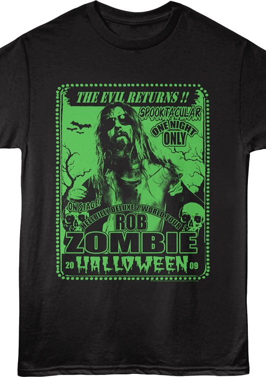 The Evil Returns Rob Zombie T-Shirt - main product image