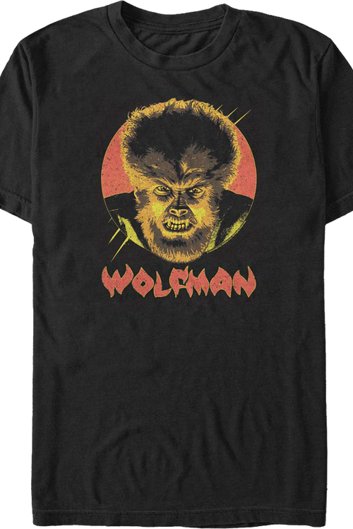 The Face Of Fear Wolf Man T-Shirtmain product image