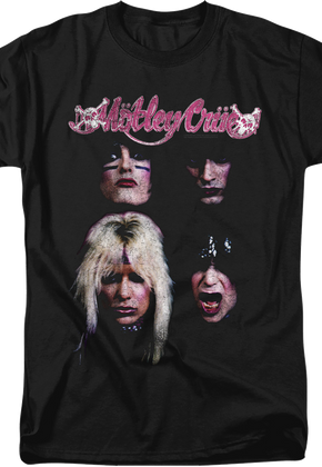 The Faces Of Motley Crue T-Shirt
