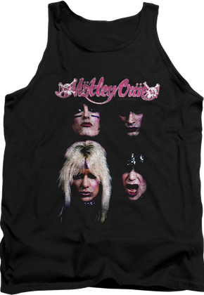 The Faces Of Motley Crue Tank Top