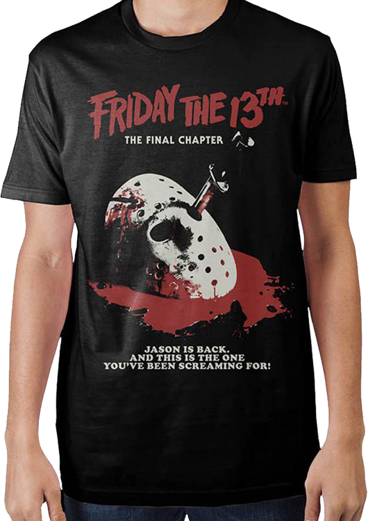 Hingeto The Final Chapter Friday the 13th T-Shirt - main product image