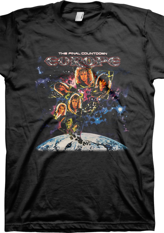 The Final Countdown Europe T-Shirt - main product image
