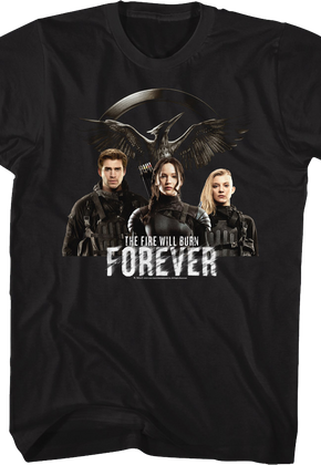 The Fire Will Burn Forever Hunger Games T-Shirt