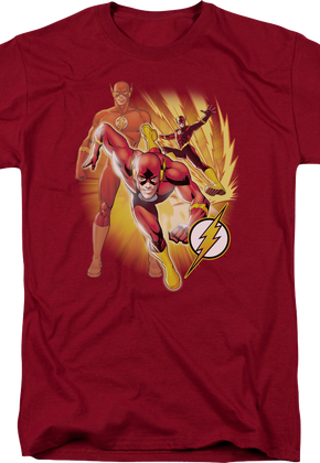 The Flash Collage DC Comics T-Shirt