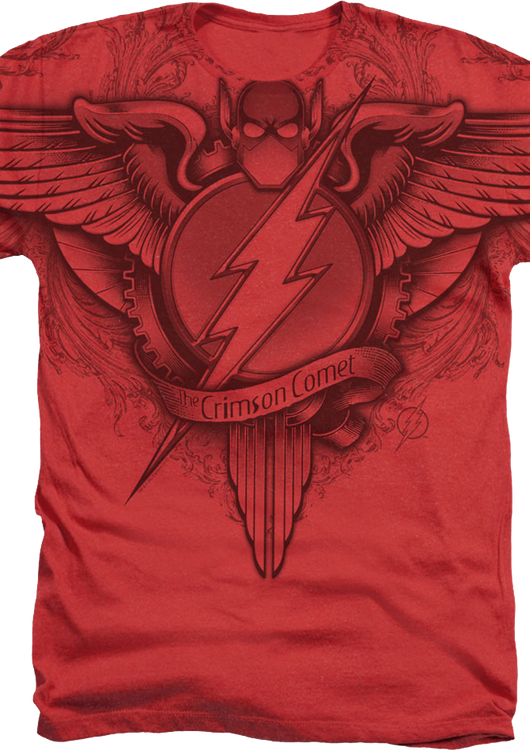 The Flash Gothic Logo DC Comics T-Shirt - main product image