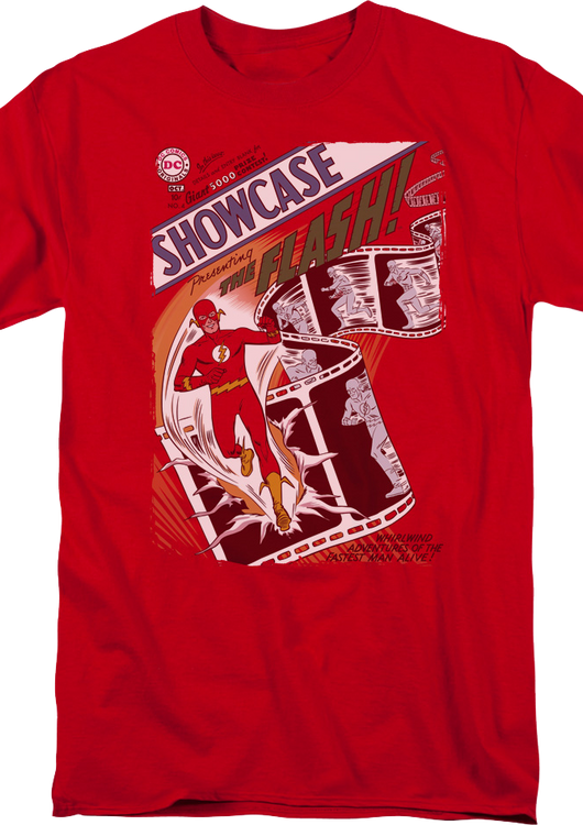 The Flash Human Thunderbolt DC Comics T-Shirt - main product image