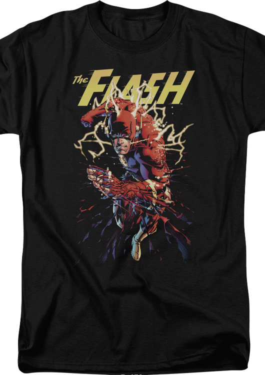 The Flash Ripping Apart DC Comics T-Shirt - main product image