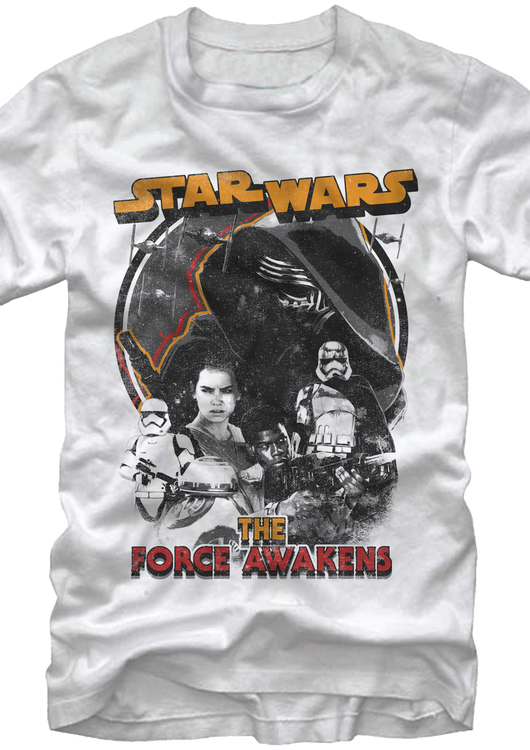 The Force Awakens Collage Star Wars T-Shirt - main product image