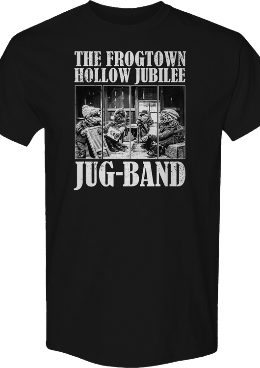 The Frogtown Hollow Jubilee Jug-Band Emmet Otter T-Shirt - main product image