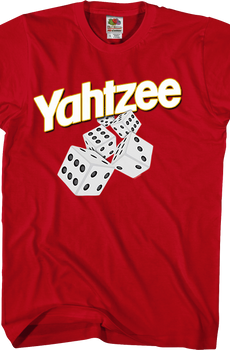 The Fun Game That Makes Thinking Fun Yahtzee T-Shirt