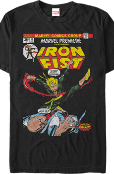 The Fury of Iron Fist Marvel Comics T-Shirt