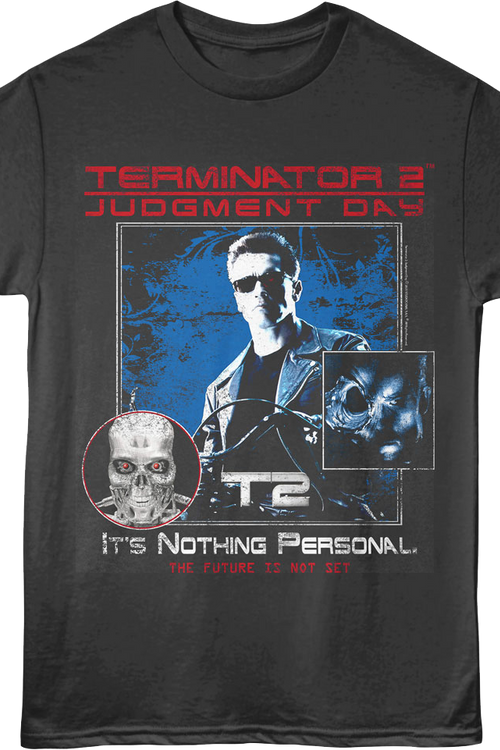 The Future Is Not Set Terminator 2 T-Shirt - main product image