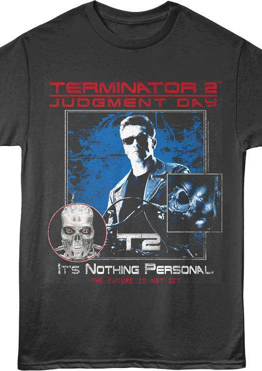 The Future Is Not Set Terminator 2 T-Shirt - main product image