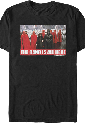 The Gang Is All Here Star Wars T-Shirt